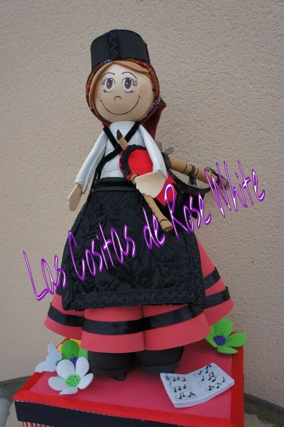 Las Cositas de Rose White: Fofucha Gaiteira Las Cositas de Rose White: Fofucha Gaiteira