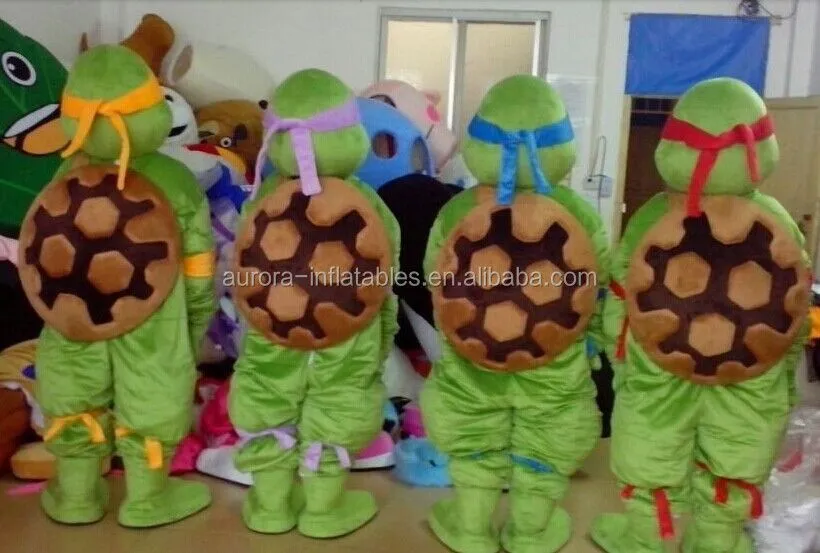 Cosplay máscara de ojo azul ninja turtle traje de la mascota para ... Cosplay máscara de ojo azul ninja turtle traje de la mascota para ...