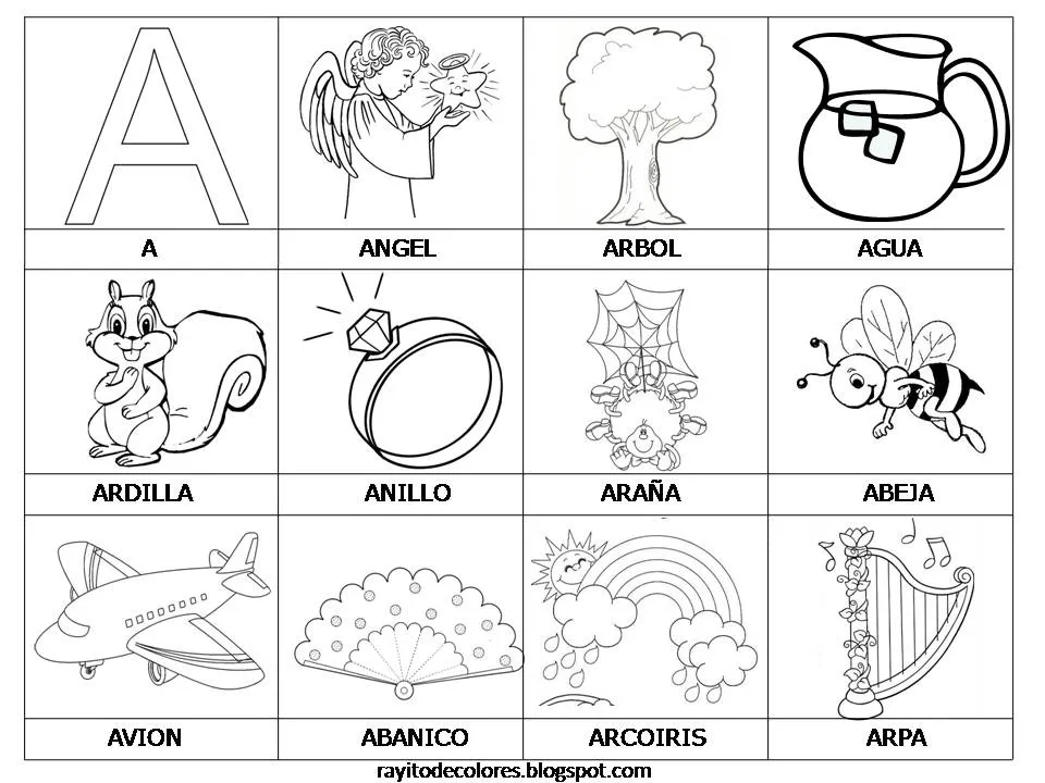 APOYO ESCOLAR ING MASCHWITZT CONTACTO TELEF 011-15-37910372: ABECEDARIO CON  OBJETOS