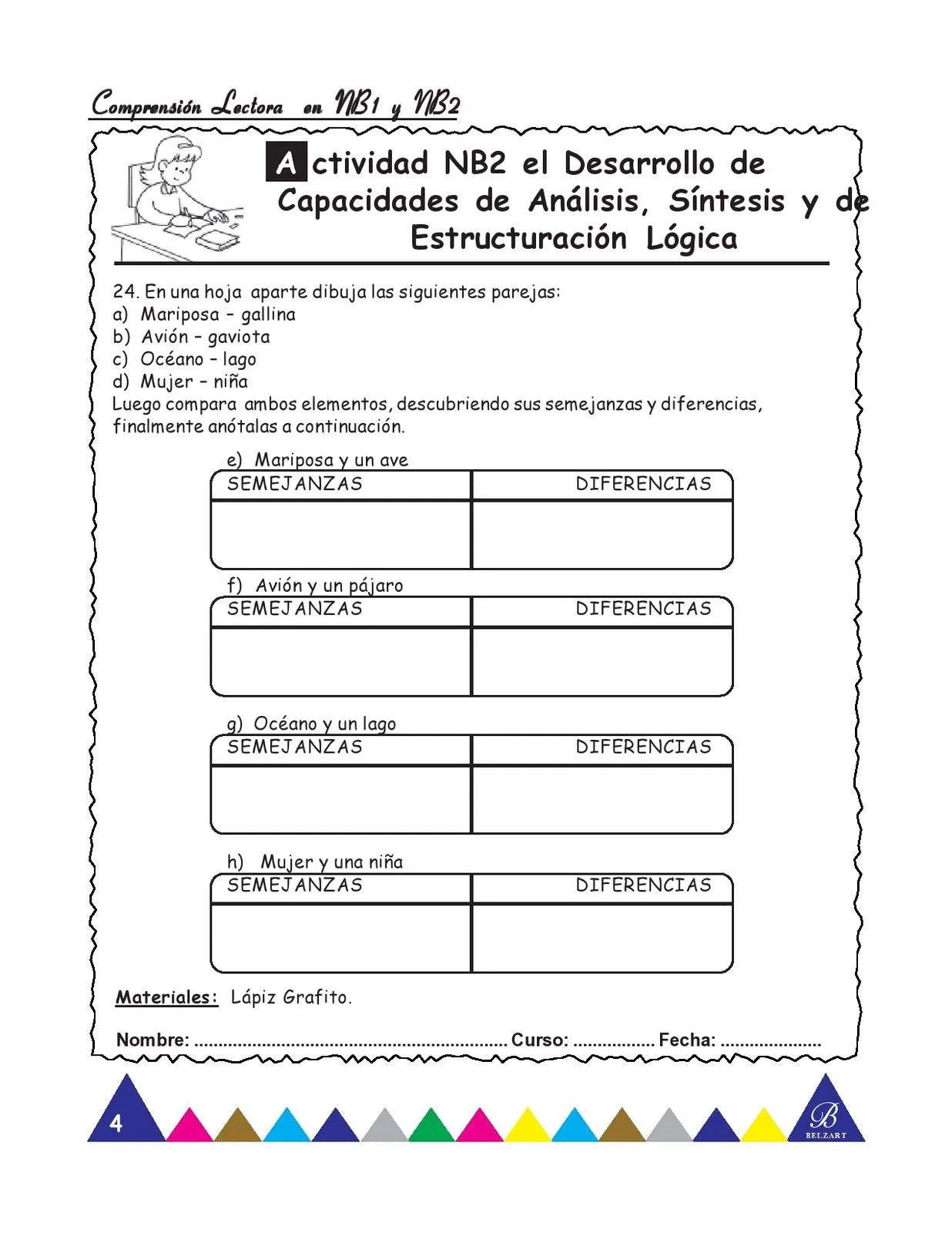 CoSqUiLLiTaS eN La PaNzA BLoGs: Actividades para Aulas integradas