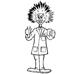 Dibujos de química para colorear - Imagui
