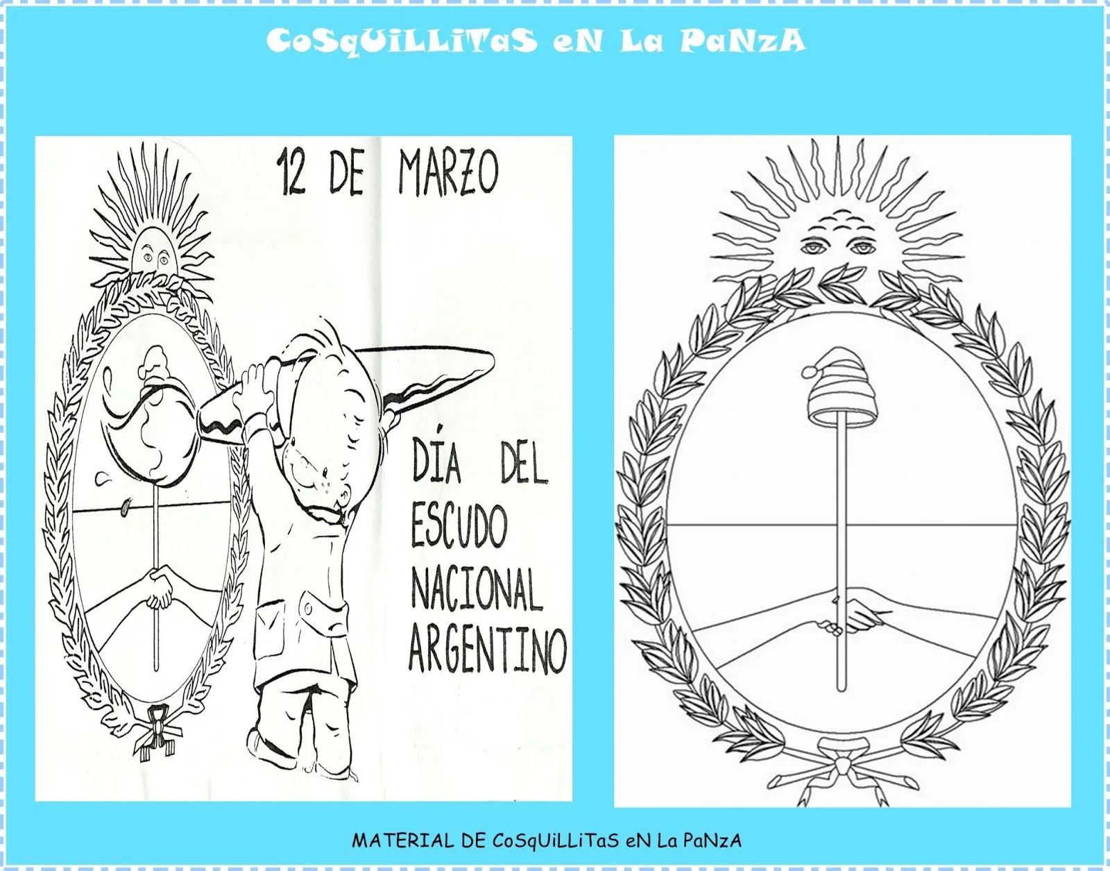 CoSqUiLLiTaS eN La PaNzA BLoGs: DÍA DEL ESCUDO NACIONAL ARGENTINO ... CoSqUiLLiTaS eN La PaNzA BLoGs: DÍA DEL ESCUDO NACIONAL ARGENTINO ...