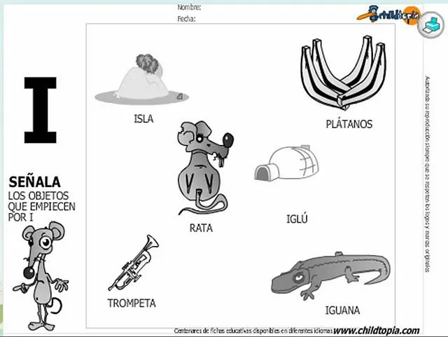 CoSqUiLLiTaS eN La PaNzA BLoGs: FICHAS PARA APRENDER LAS VOCALES