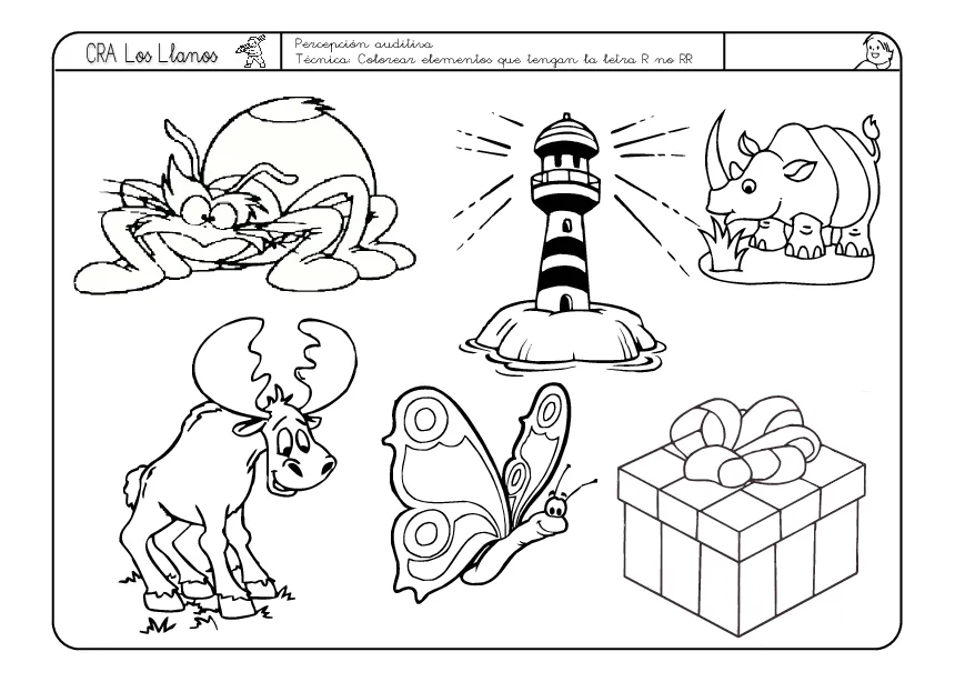 CoSqUiLLiTaS eN La PaNzA BLoGs: FICHAS PARA TRABAJAR LA LETRA R - CoSqUiLLiTaS eN La PaNzA BLoGs: FICHAS PARA TRABAJAR LA LETRA R -
