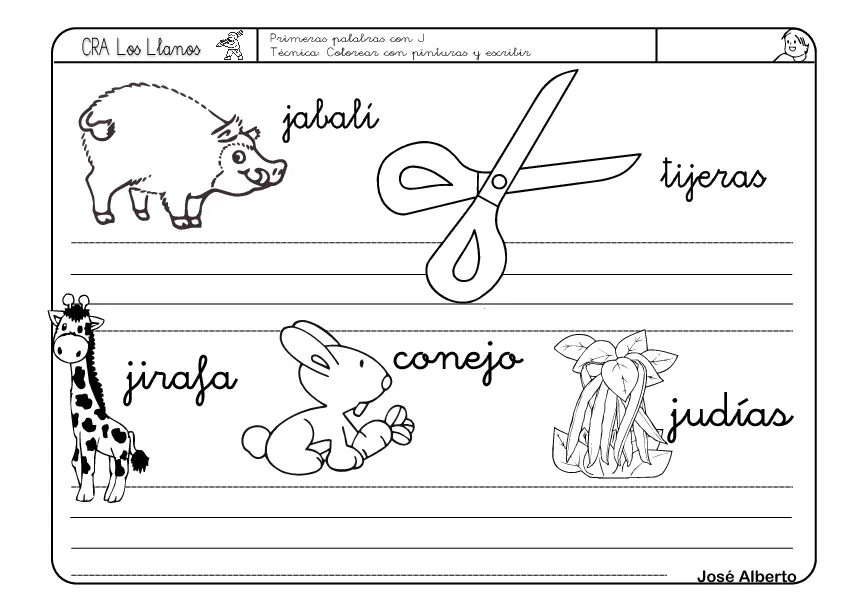 CoSqUiLLiTaS eN La PaNzA BLoGs: FICHAS LETRA J CoSqUiLLiTaS eN La PaNzA BLoGs: FICHAS LETRA J