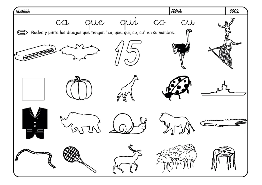 CoSqUiLLiTaS eN La PaNzA BLoGs: FICHAS LETRA C -CRA CLA - CoSqUiLLiTaS eN La PaNzA BLoGs: FICHAS LETRA C -CRA CLA -