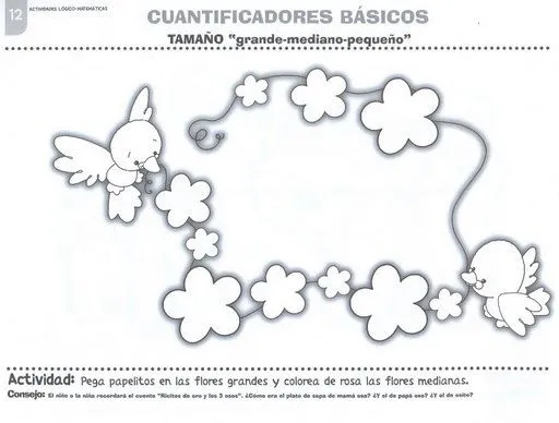 CoSqUiLLiTaS eN La PaNzA BLoGs: FICHAS PARA TRABAJAR LOS TAMAÑOS