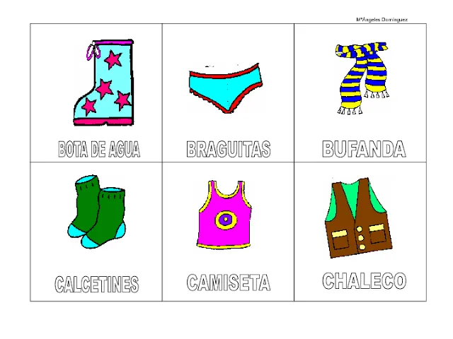 CoSqUiLLiTaS eN La PaNzA BLoGs: LAS PRENDAS DE VESTIR (CON ... CoSqUiLLiTaS eN La PaNzA BLoGs: LAS PRENDAS DE VESTIR (CON ...