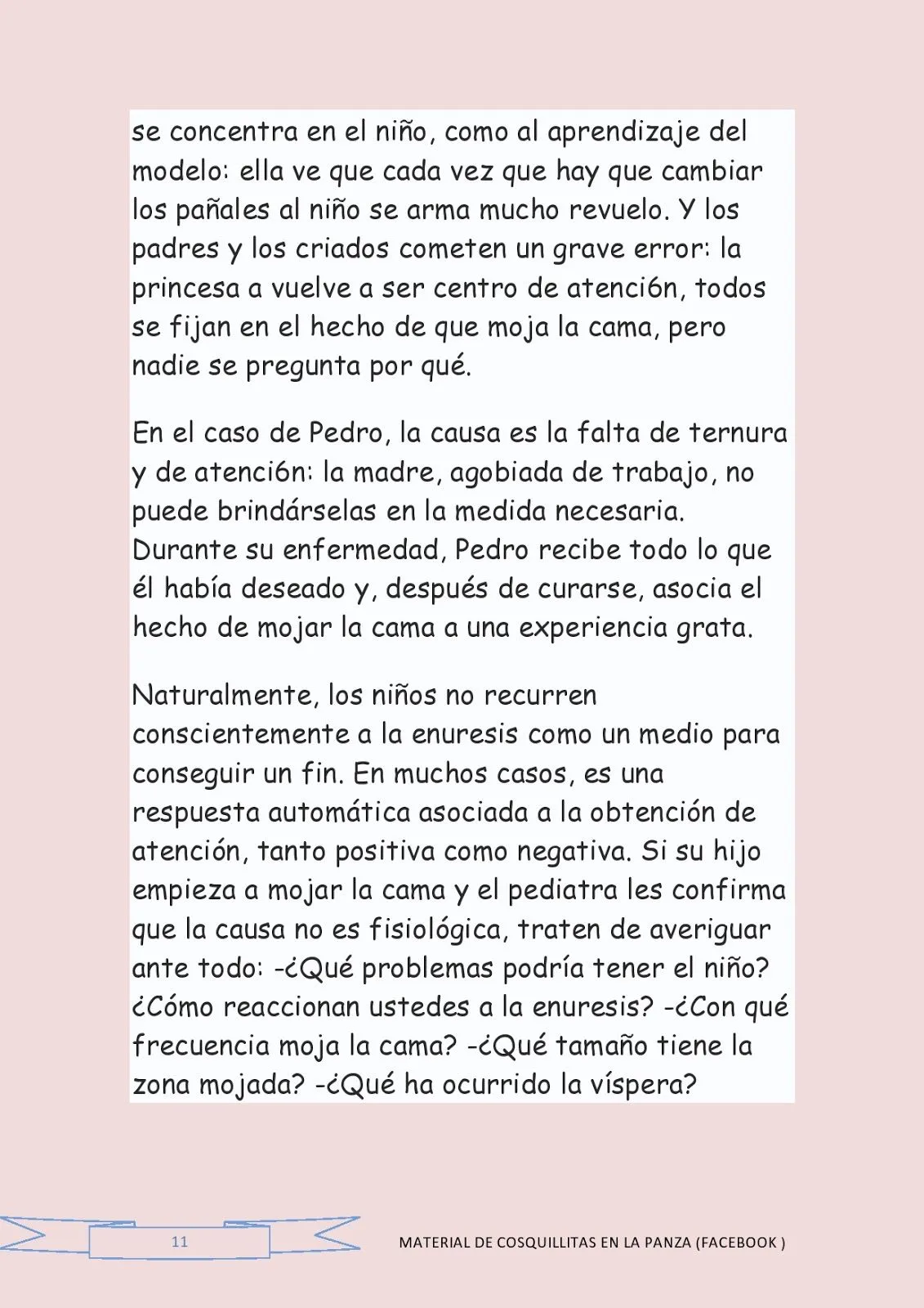 CoSqUiLLiTaS eN La PaNzA BLoGs: LA PRINCESA MOJAPIJAMAS (ENURESIS ...