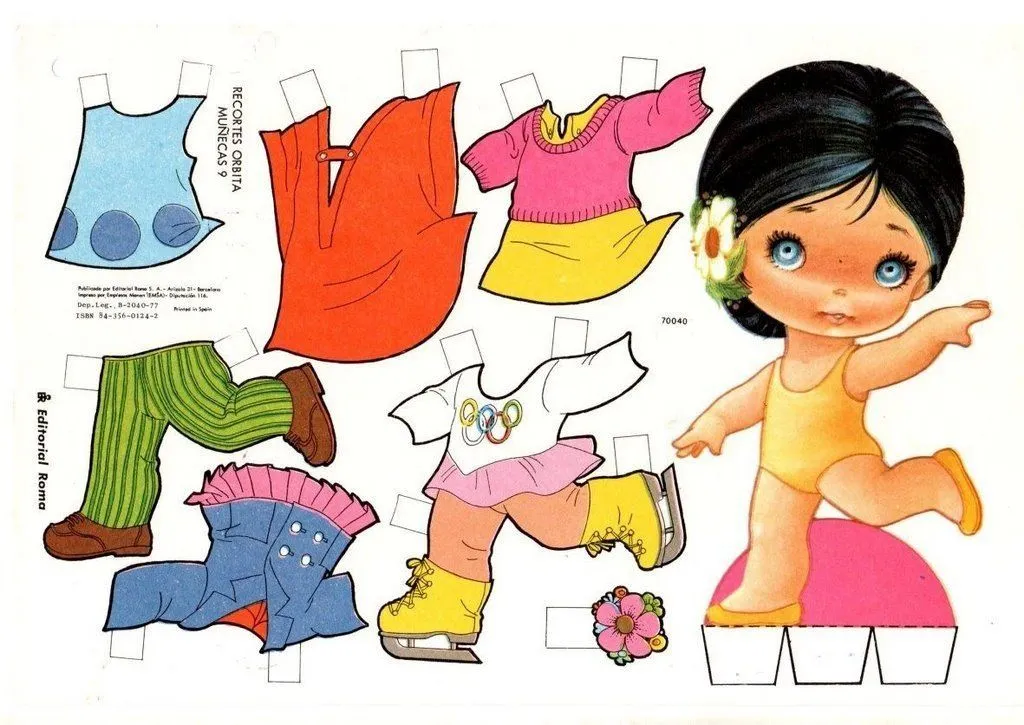 CoSqUiLLiTaS eN La PaNzA BLoGs: RECORTABLES PARA VESTIR MUÑEQUITAS