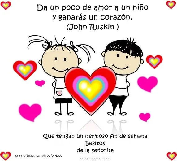 CoSqUiLLiTaS eN La PaNzA BLoGs: TARJETITAS PARA FIN DE SEMANA (