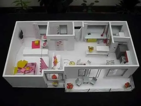 Costa Rica Maqueta Apartamento de Disenadora de Interiores - YouTube