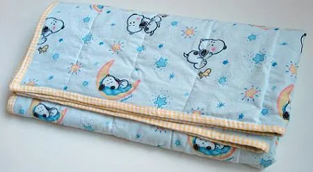 Manta casera para bebes. | Mi caja de costura