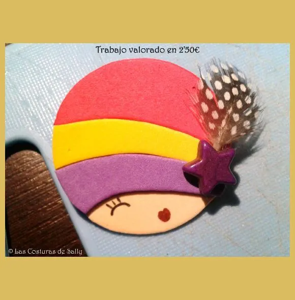 Las Costuras de Sally - Broches de Goma Eva | broches goma eva ... Las Costuras de Sally - Broches de Goma Eva | broches goma eva ...