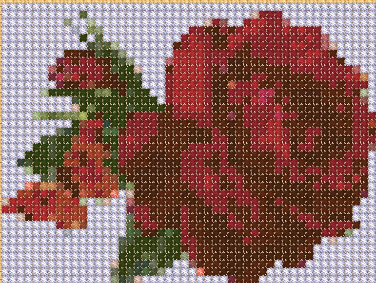 COSTURAS STEPHANY : Muestras de Punto de cruz y de Gancho