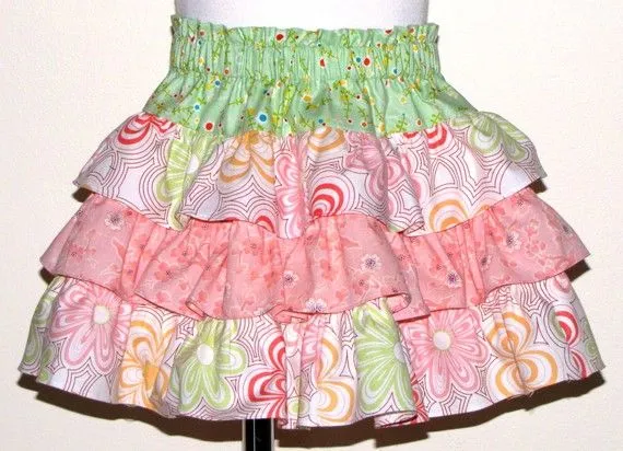 COSTUR@NDO: Modelos de Faldas de niñas