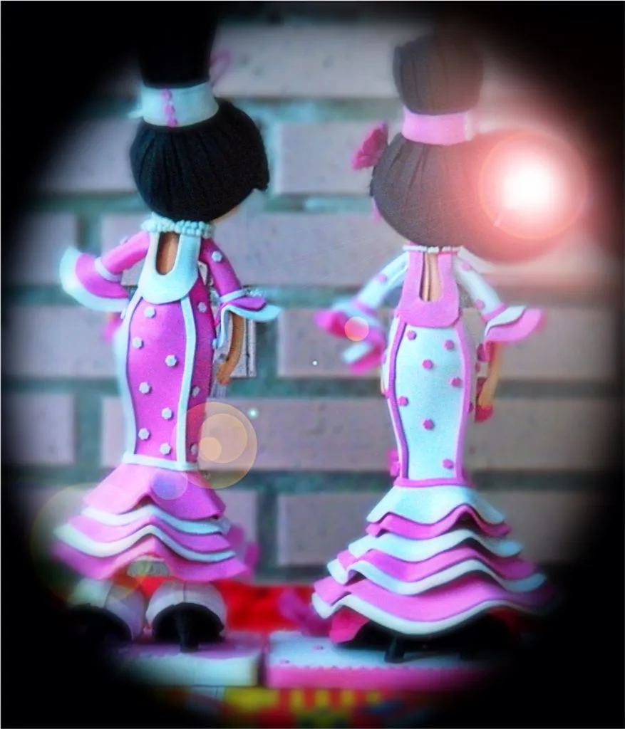 Las cosucas de Conchi: Fofuchas flamenca a pares