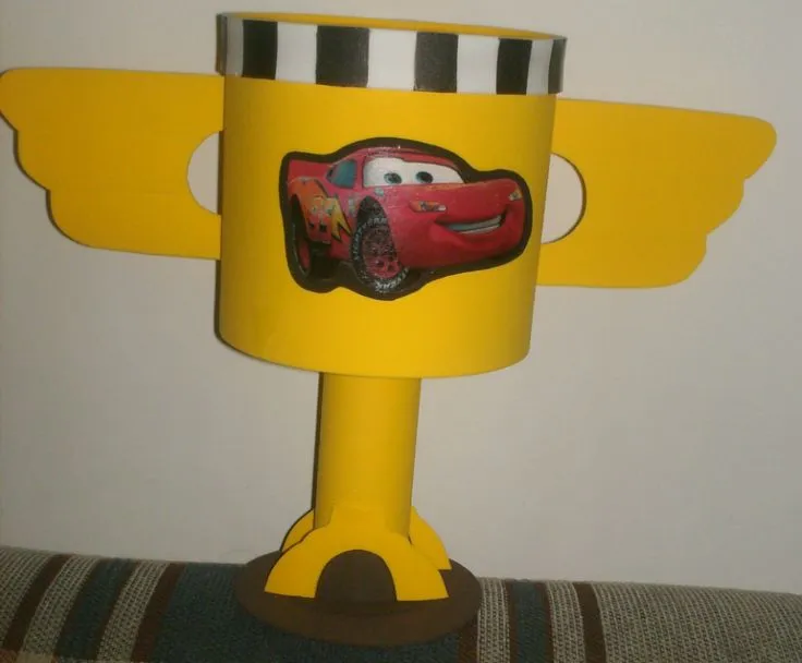 Cotillon De Cars (copa Piston) En Foami | DulCerOS pARa FiEsTaS ...