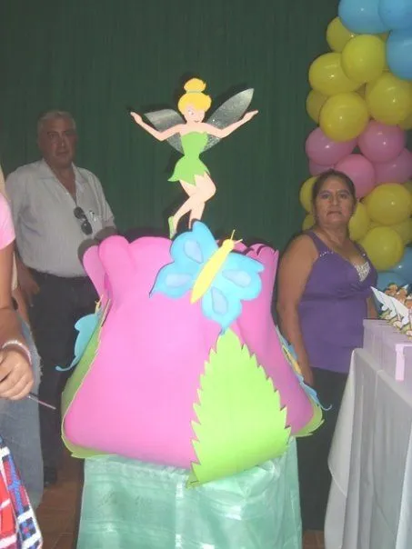 Cotillon ,chocolates y creaciones "Adixión": PIÑATA DE CAMPANITA Cotillon ,chocolates y creaciones "Adixión": PIÑATA DE CAMPANITA