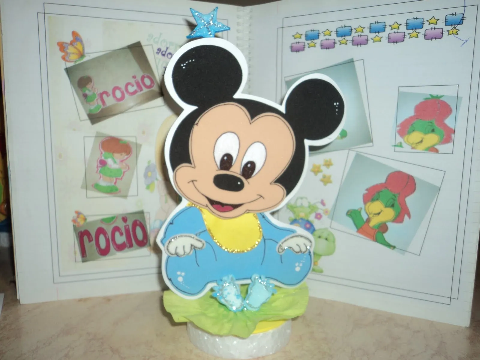 Cotillón Fiestas Infantiles: adorno torta mickey bb Cotillón Fiestas Infantiles: adorno torta mickey bb