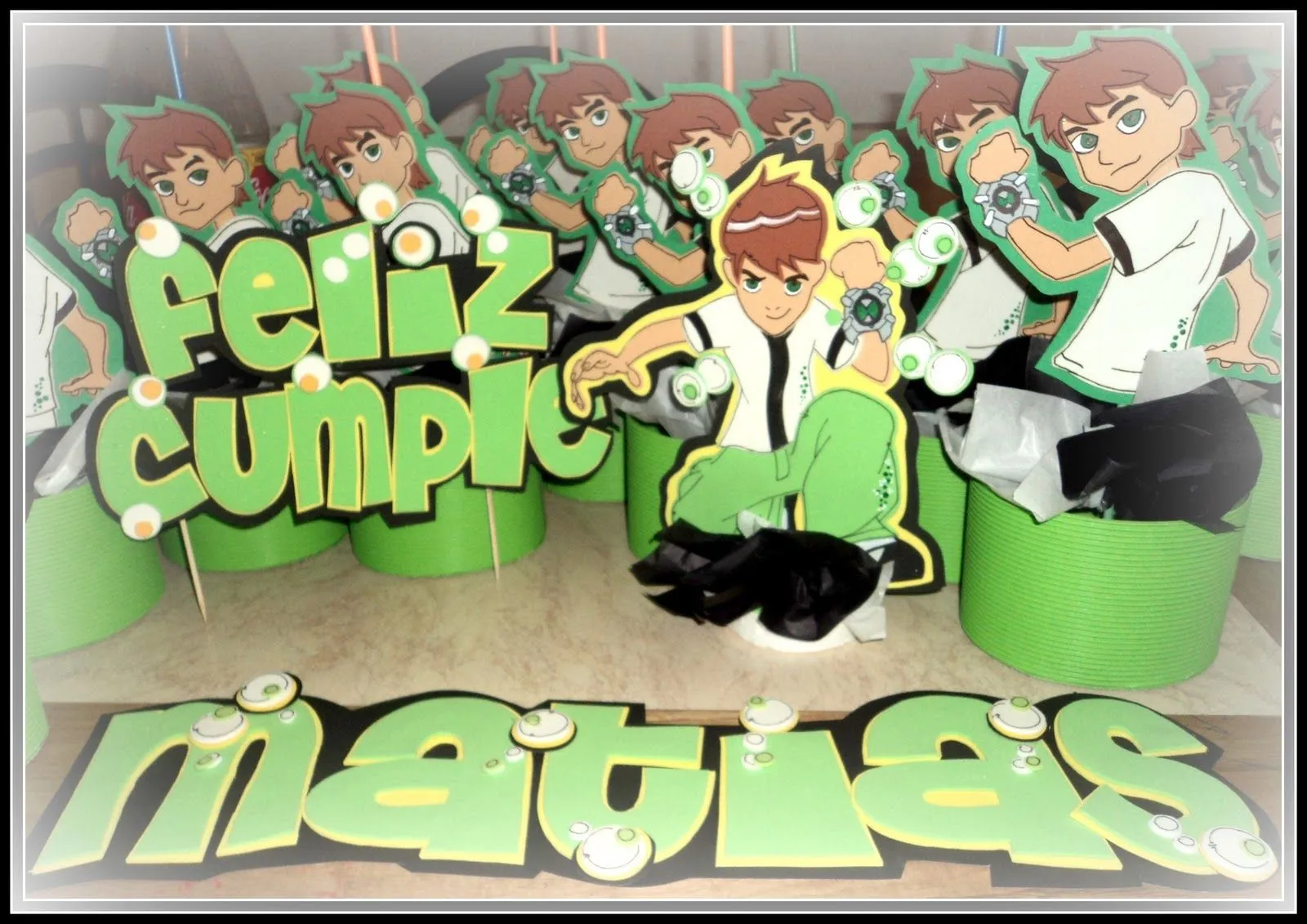 Cotillón Fiestas Infantiles: ben10