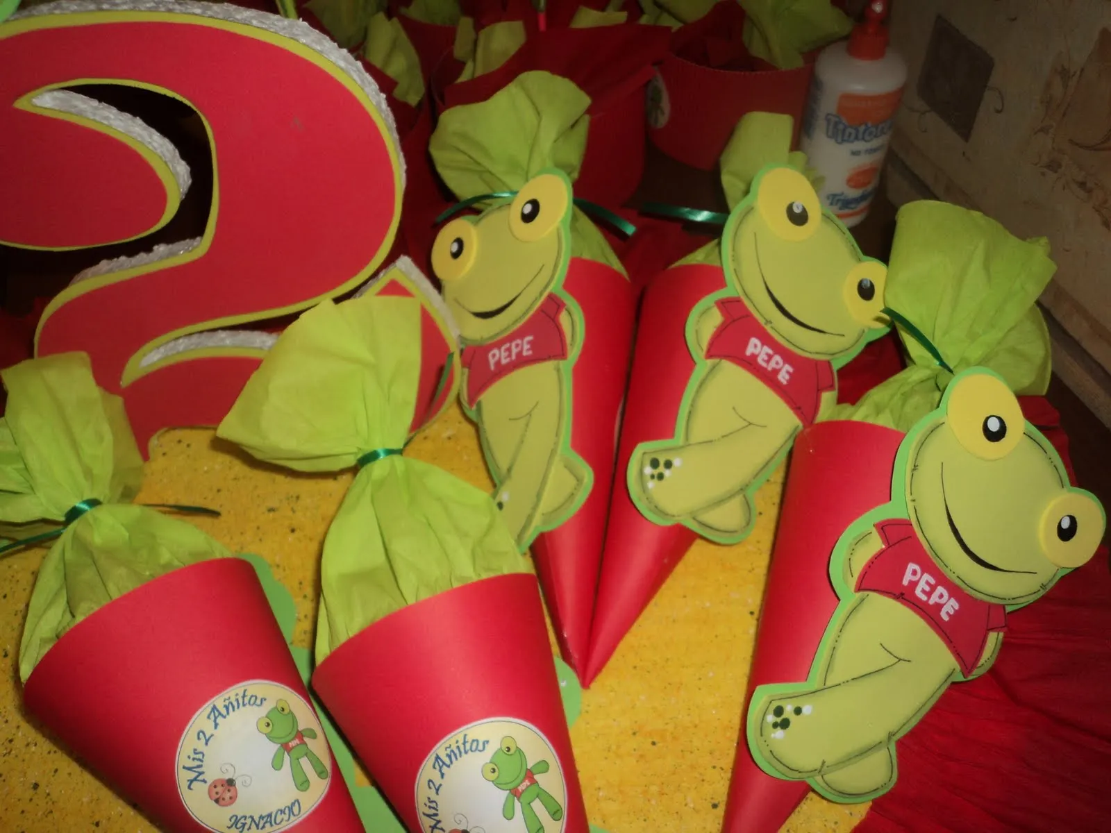 Cotillón Fiestas Infantiles: Sapo Pepe