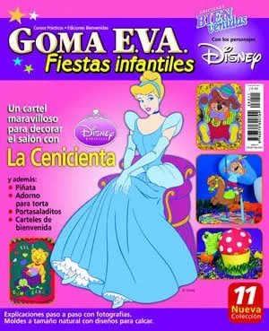 Cotillon de goma eva moldes - Imagui
