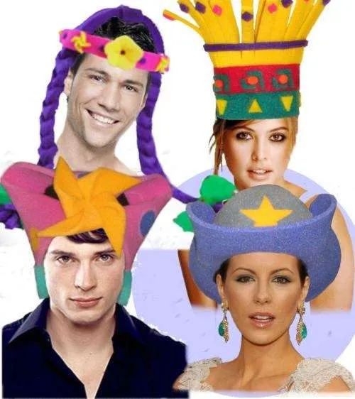 Gorros de cotillon para fiestas - Imagui