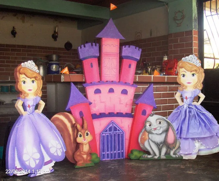 COMBO PRINCESA SOFIA | FIGURAS DECORATIVAS DE ANIME ICOPOR ...