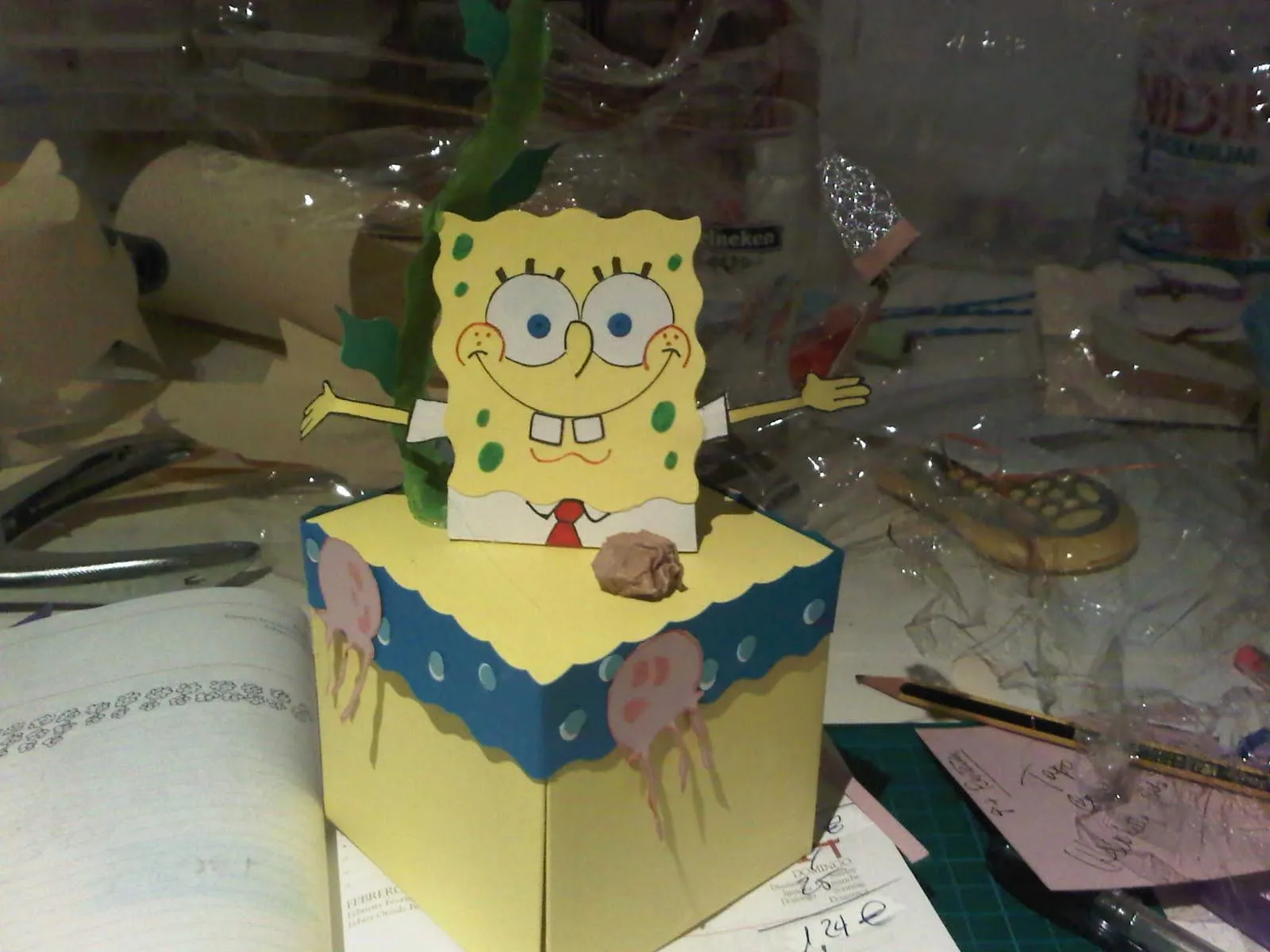 Cotillones de bob esponja - Imagui