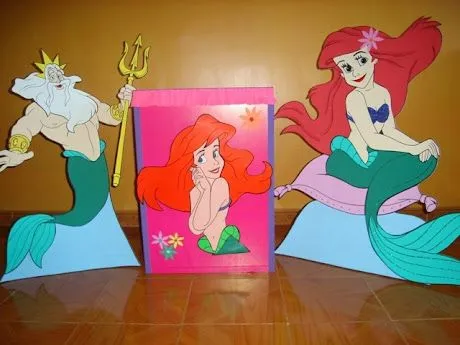 Sirenita Ariel foami - Imagui