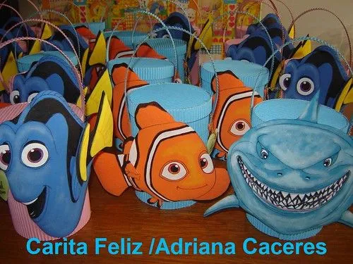 Manualidades de nemo en foami - Imagui