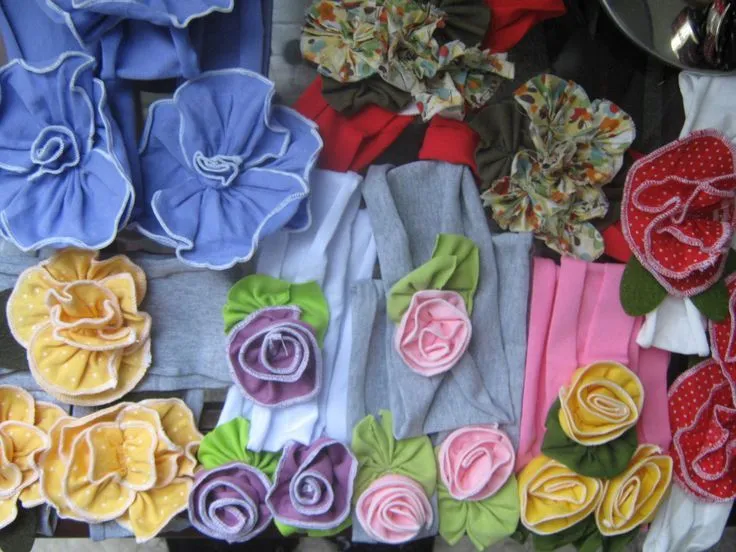 Cotton Fabric headbands. Home sewed machine. Cute! | Hair ...