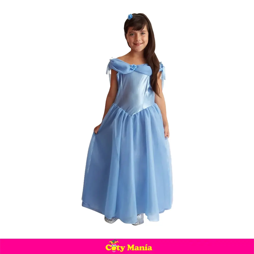 Coty Manía | Disfraz De Cenicienta Para Niña Candela Talle 3 Coty Manía | Disfraz De Cenicienta Para Niña Candela Talle 3