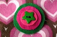 Cousas miñas: Mi primer trabajo en fieltro