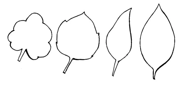 Patrones de hojas de flores - Imagui
