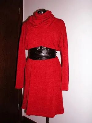 Couture et Tricot: Paco's pattern: tunic with dramatic collar ...
