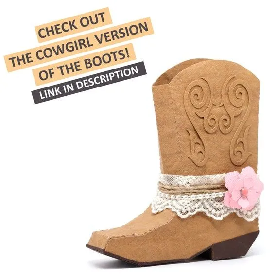 Cowboy Boot 3D Project for Manual Cut or Machine Cutting - Etsy Sweden Cowboy Boot 3D Project for Manual Cut or Machine Cutting - Etsy Sweden