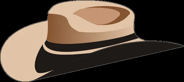 Cowboy Hat Clip Art at Clker.com - vector clip art online, royalty ...