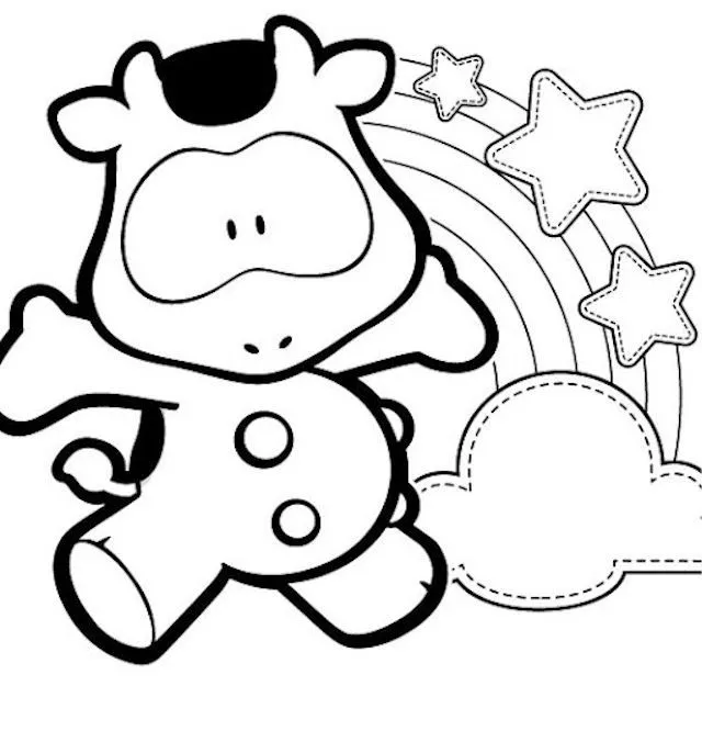 Cowco amor para colorear - Imagui