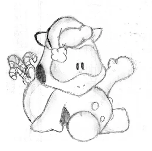 Cowco de navidad sin color by Acuario1602 on DeviantArt