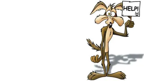 Coyote de los looney toons - Imagui