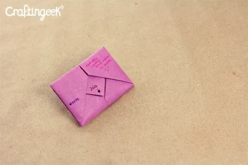 Craftingeek cartas de amor - Imagui