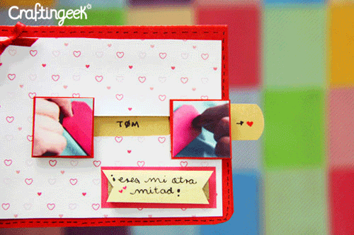 Craftingeek*: Tarjeta Complemento: "Mi otra mitad" // Día del amor ... Craftingeek*: Tarjeta Complemento: "Mi otra mitad" // Día del amor ...