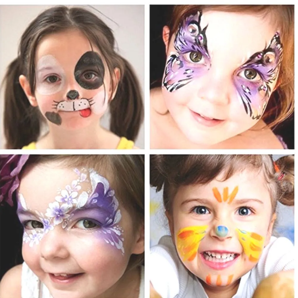 6 Crayones Maquillaje Fantasia Colores Metálicos Niños Oro - Hobbees 6 Crayones Maquillaje Fantasia Colores Metálicos Niños Oro - Hobbees