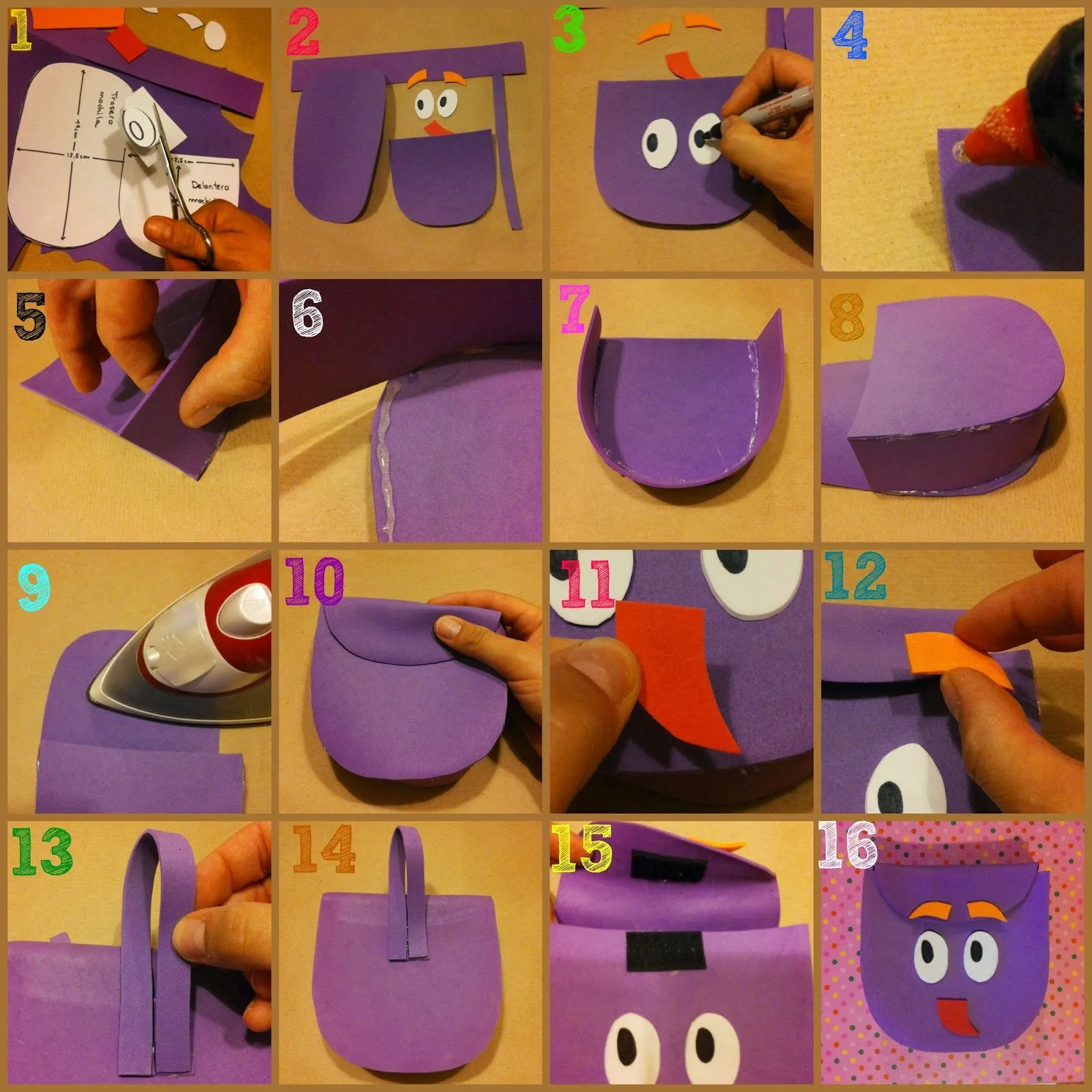Crea con ALMA: MOCHILA DORA LA EXPLORADORA