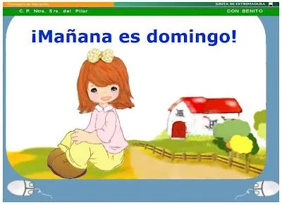 Crea y aprende con Laura: ¡MAÑANA ES DOMINGO!