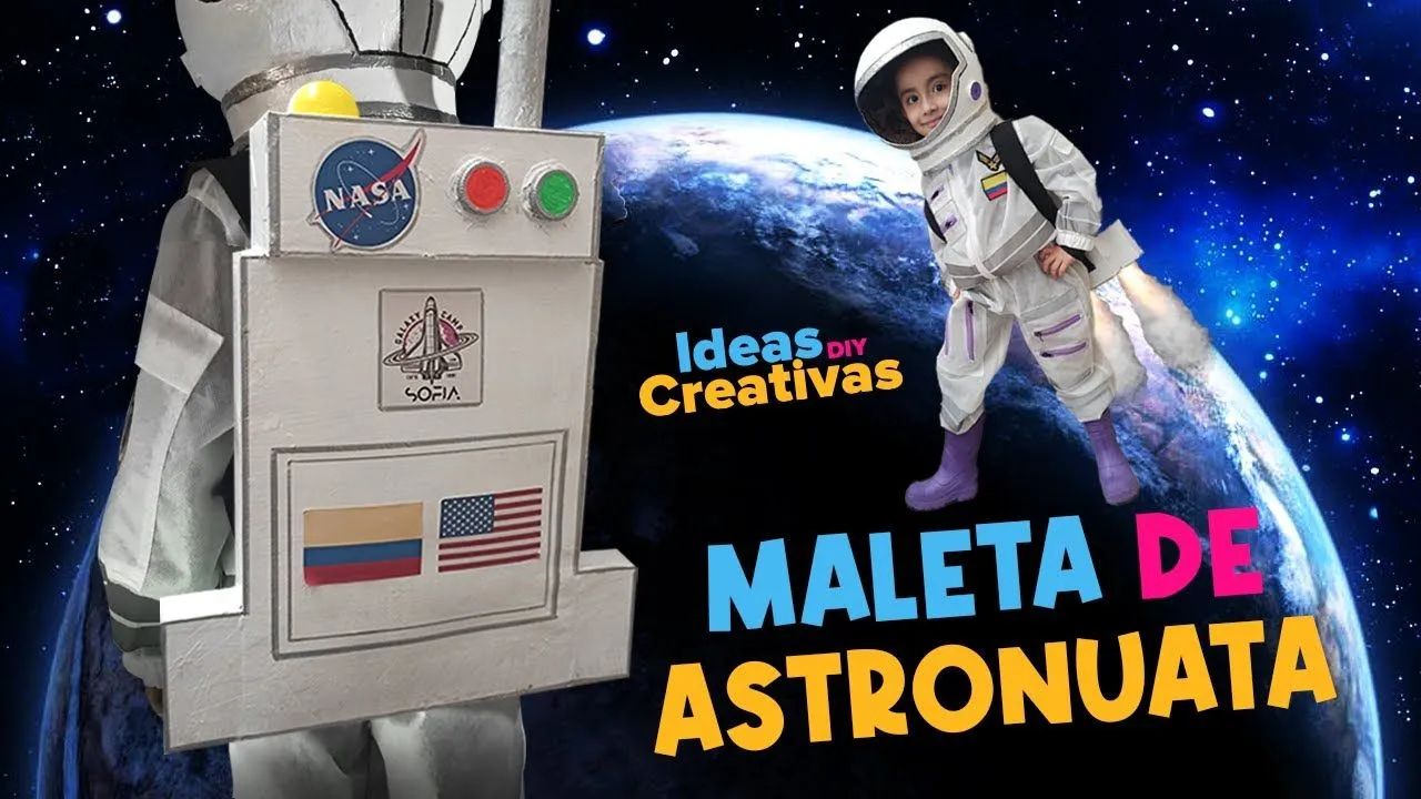 Crea tu propio disfraz de astronauta con increíbles ideas DIY! - YouTube Crea tu propio disfraz de astronauta con increíbles ideas DIY! - YouTube