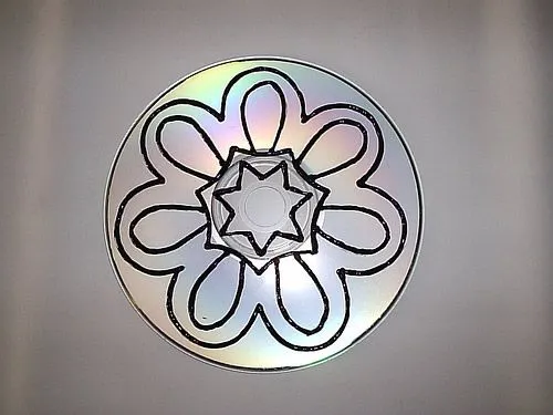 Crea tu mandala con un cd ~ lodijoella