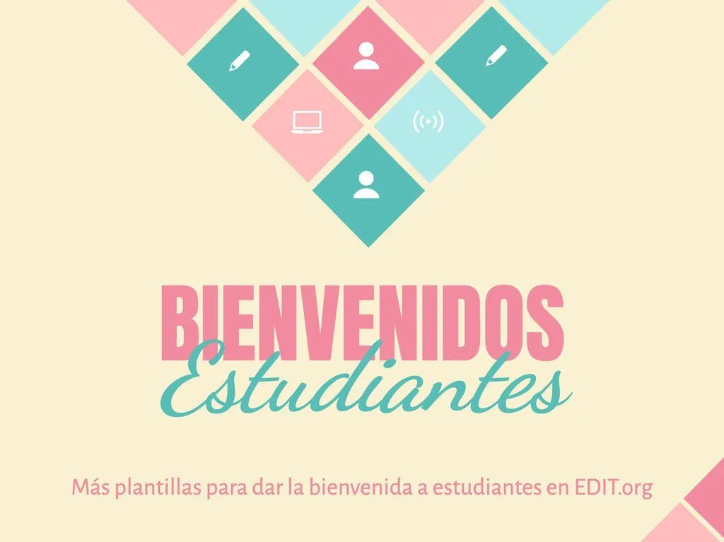Crea online carteles de Bienvenida a Clases Crea online carteles de Bienvenida a Clases